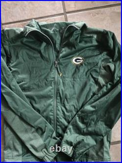 Green Bay Packers NFL Lightweight Padded Zip Up Jacket