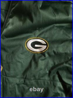 Green Bay Packers NFL Lightweight Padded Zip Up Jacket