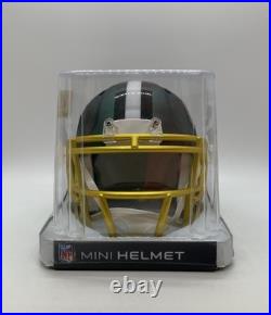 Green Bay Packers NFL Riddell Blaze Alternate Mini Helmet Date Code May 2017