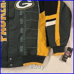 Green Bay Packers NFL Winter HeavyWeight Jacket Size XL Men's New With Tags