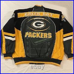 Green Bay Packers NFL Winter HeavyWeight Jacket Size XL Men's New With Tags