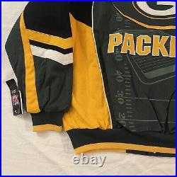 Green Bay Packers NFL Winter HeavyWeight Jacket Size XL Men's New With Tags