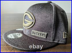 Green Bay Packers New Era 2020 Salute to Service 9FIFTY Snapback Hat Cap NFL STS