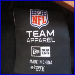 Green Bay Packers New Era Third Down Varsity Jacket Mens 2XL Black Snap Bomber