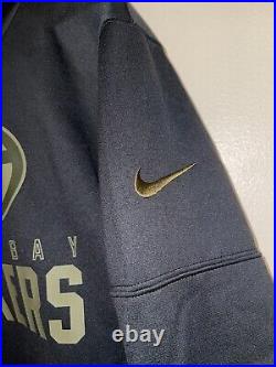 Green Bay Packers Nike 2020 Salute to Service Sideline Performance Hoodie-Size L