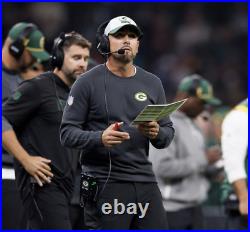 Green Bay Packers Nike 2024 NFL Sideline Coaches Long Sleeve Top Anthracite