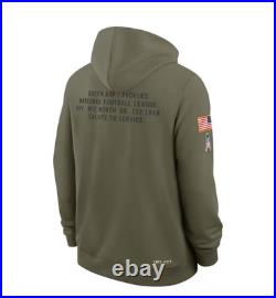 Green Bay Packers Nike 2025 Salute Service Sideline Dri-Fit Hoodie Adult 2XL NWT