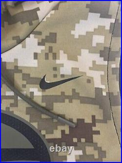 Green Bay Packers Nike Custom Salute To Service Sleeveless Hoodie XL Camo