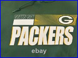 Green Bay Packers Nike Hoodie XL Green NWOT