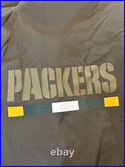 Green Bay Packers Nike Salute To Service Reversible Jacket Rare Medium