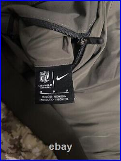 Green Bay Packers Nike Salute To Service Reversible Jacket Rare Medium