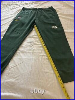 Green Bay Packers Nike Sweatpants XL Green