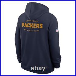 Green Bay Packers Nike The 1923 Classic Rewind Sideline Dri-FIT Pullover Hoodie