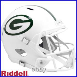 Green Bay Packers On-field Alternate NFL Full Size Speed Replica Football Helmet Green Bay Packers On-field Alternate NFL Full Size Speed Replica Football Helmet