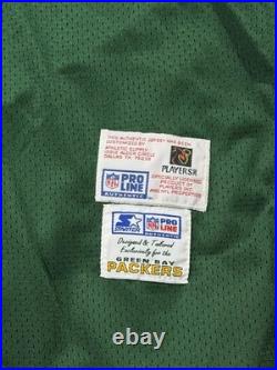 Green Bay Packers PRO LINE Authentic Starter 52 Jersey #33 Dyan Rare New! Vtg