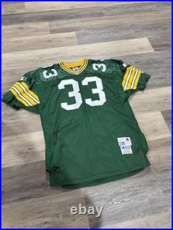 Green Bay Packers PRO LINE Authentic Starter 52 Jersey #33 Dyan Rare New! Vtg