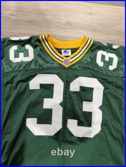 Green Bay Packers PRO LINE Authentic Starter 52 Jersey #33 Dyan Rare New! Vtg