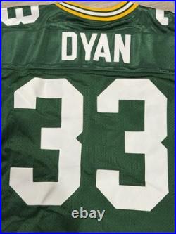 Green Bay Packers PRO LINE Authentic Starter 52 Jersey #33 Dyan Rare New! Vtg
