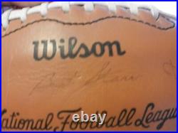 Green Bay Packers Printed Team Signatures Wilson Football From 1970s Starr, More