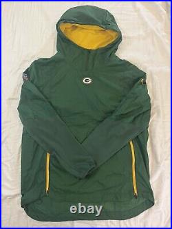 Green Bay Packers Pullover Nike Jacket Large Green