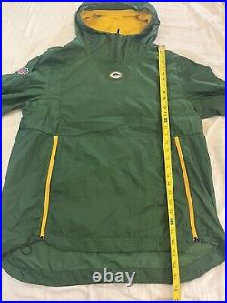 Green Bay Packers Pullover Nike Jacket Large Green