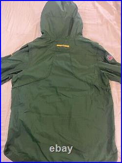 Green Bay Packers Pullover Nike Jacket Large Green