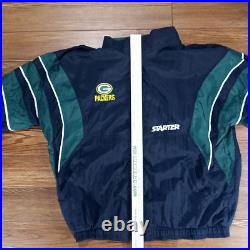Green Bay Packers RARE Vintage Starter Track Suit XL NFL Football 1990's