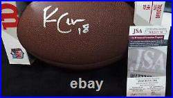 Green Bay Packers Randall Cobb Autographed Signed Football Jsa Coa