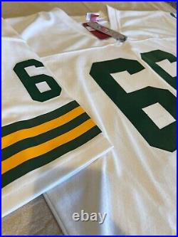 Green Bay Packers Ray Nitschke NEW Authentic NFL Football Jersey size XL #66