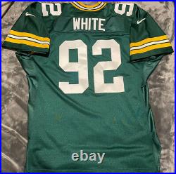 Green Bay Packers Reggie White Nike Authentic Jersey Sz 52 BERLIN, WI. Vintage