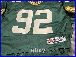 Green Bay Packers Reggie White Nike Authentic Jersey Sz 52 BERLIN, WI. Vintage