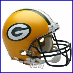Green Bay Packers Riddell NFL Full Size Authentic Proline Football Helmet