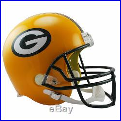 Green Bay Packers Riddell Vsr4 NFL Full Size Replica Football Helmet