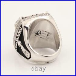 Green Bay Packers Rodgers Super Bowl 2010 Championship Ring Silver & Gold