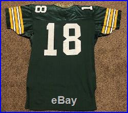 Green Bay Packers Sandknit Game Issued Jersey Mike Tomczak