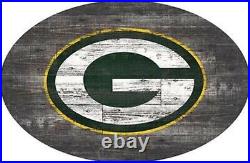 Green Bay Packers Sign Wall Art 46 Distressed & Weathered Sign NEW
