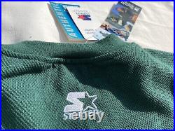 Green Bay Packers Starter V Neck Script NFL VTG NWT's Waffle Knit Sweater XL