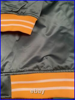 Green Bay Packers Super Bowl 31 Mitchell & Ness NFL Heavyweight Satin Jacket New