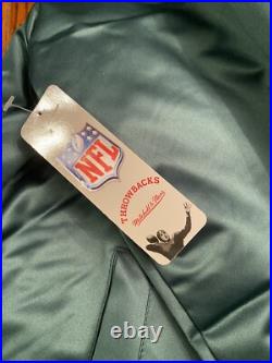 Green Bay Packers Super Bowl 31 Mitchell & Ness NFL Heavyweight Satin Jacket New