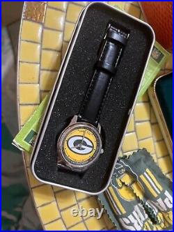 Green Bay Packers Super Bowl Case Knife Favre Watch Packer Doll Watch