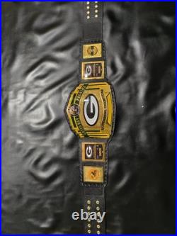 Green Bay Packers Super Bowl NFL Champion Title Belt 2MM Brass Adult Size
