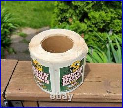 Green Bay Packers Super Bowl XXXI 1997 MIller Beer Sticker Roll