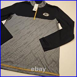 Green Bay Packers TX3 Cool 1/4 Zip Long Sleeve Shirt Medium New With Tags