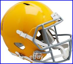 Green Bay Packers Unsigned Riddell 2021 Season Throwback Logo Speed