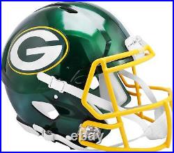 Green Bay Packers Unsigned Riddell FLASH Alternate Revolution Speed