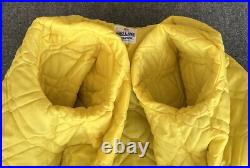 Green Bay Packers VTG Starter Satin Bomber Jacket NFL Patch Quilted XL
