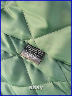 Green Bay Packers Varsity Letter Jacket Coat Men's Small NFL Football Green Gold