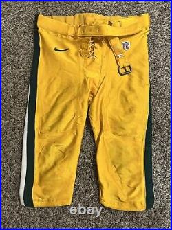 Green Bay Packers Vaughn Booker #96 Nike Player Game Worn Used Pants 1998