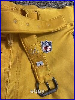 Green Bay Packers Vaughn Booker #96 Nike Player Game Worn Used Pants 1998