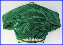Green Bay Packers Vintage 80s Satin Jacket Name On Back Mens XL